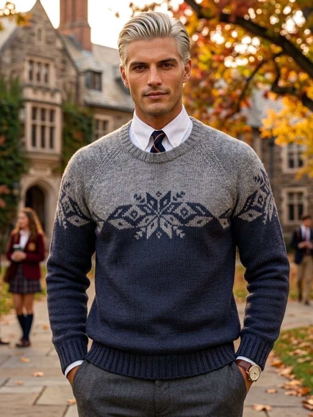 Vintage  100% Wool  J.CREW  Sweater